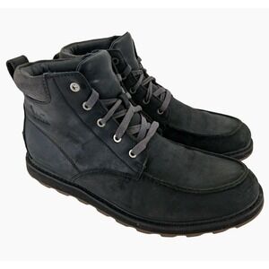 Sorel Boots Mens Size 11 Black Leather Chukka Ankle Casual NM2346-010
